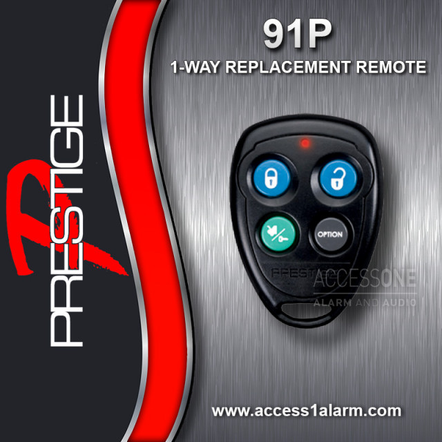 Prestige 91P 1-Way 4-Button Remote Control